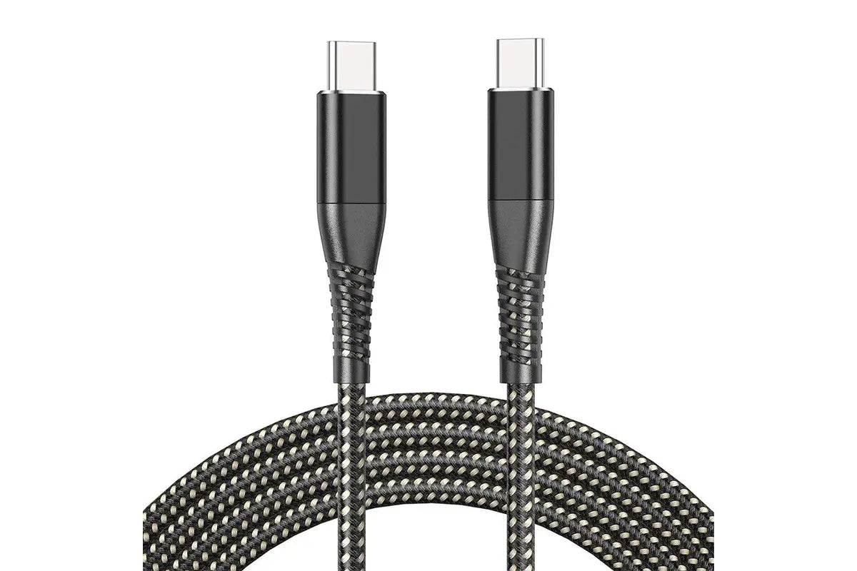 Brand new iKiwi Koru Type-C Cable (1m) Premium Nylon Braided : black color *Free Shipping*