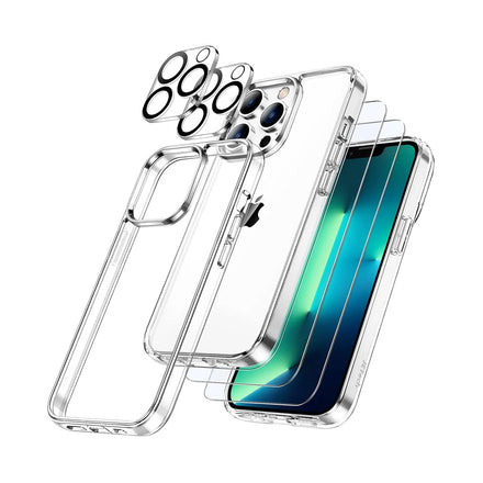 3 in 1 Combo - Case, Screen Protector & Camera Lens Protector for iPhone 13 Pro Max