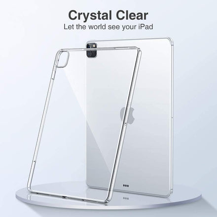 Apple iPad Pro 12.9 2020/2021 Soft TPU Transparent Slim Shockproof Clear Case