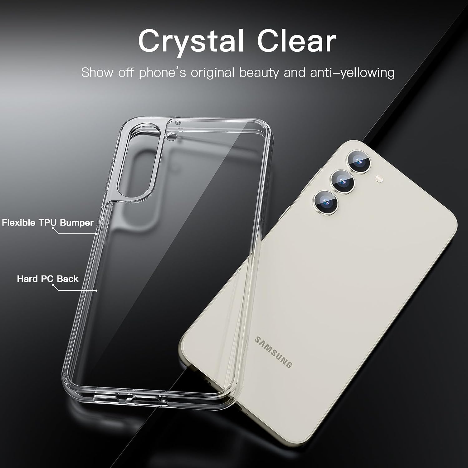 Samsung Galaxy S23 Plus Tough Hybrid Clear Case *Free Shipping*