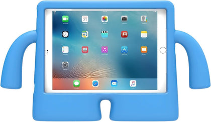 iPad 7th, 8th & 9th Gen 10.2-inch Kids EVA Shockproof Handle Case Stand Cover for iPad Air 3 & Pro 10.5 (Light Blue)