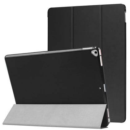 Trifold Smart Case for iPad Pro 12.9 1st & 2nd Gen (2015 & 2017) - Black (Auto Sleep/Wake)