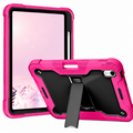 iPad 10th & 11th Gen Shockproof Case with Kickstand & Pencil Holder – Pink