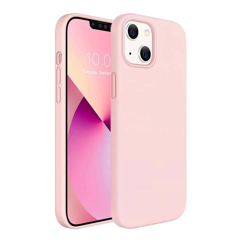 Apple iPhone 12 Silicone Case - Pink