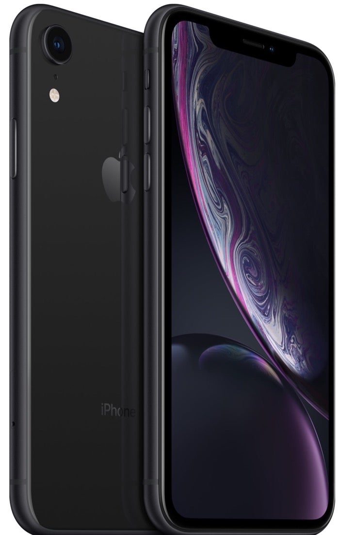 Apple iPhone XR 256GB Black (Small white spot Screen)- New Case, Glass Screen Protector & Shipping (Exc)