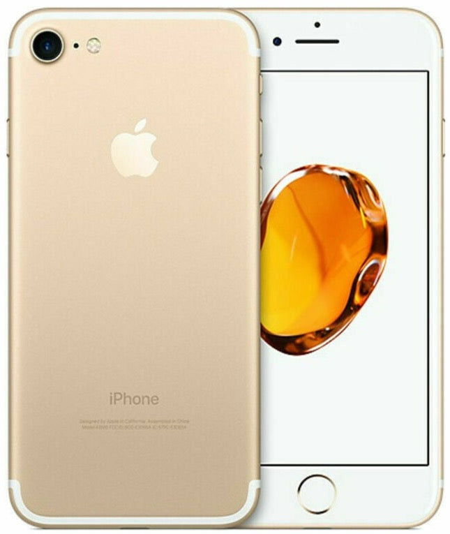 Apple iPhone 7 32GB Gold - New Battery, Case, Glass Screen Protector & Shipping (As New)