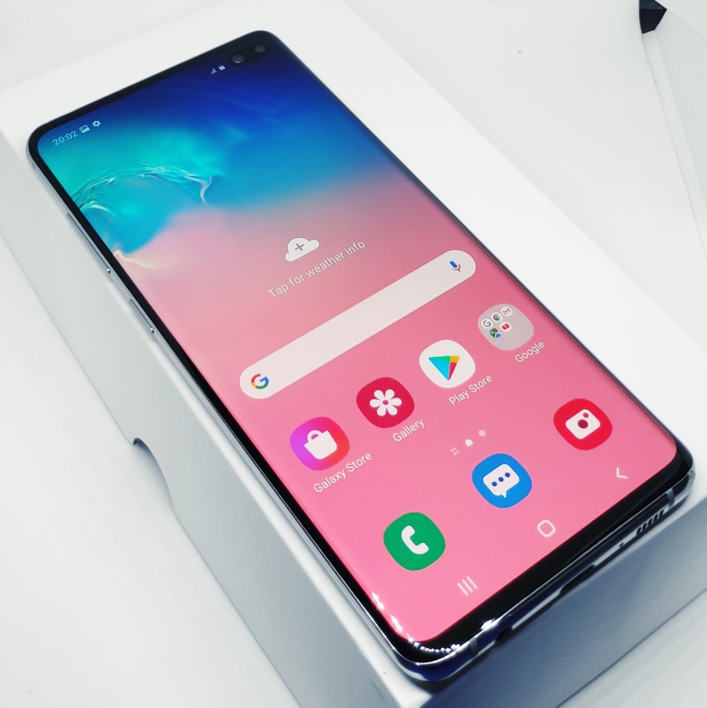 Samsung Galaxy S10 Plus Blue 128GB (Like New) With New Case, Glass Screen Protector & Shipping