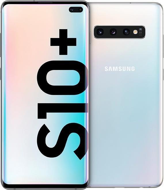 Samsung Galaxy S10 Plus Prism White 128GB New Case, Glass Screen Protector & Shipping (As New)