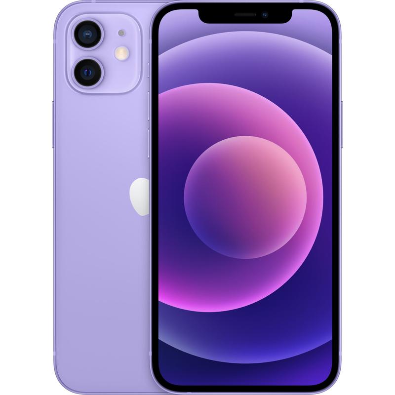 Apple iPhone 12 64GB Purple 5G New Case, Screen Protector & Shipping (Exc)