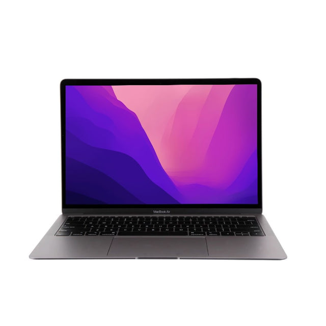 Apple MacBook Air Retina 13-inch 2020, refurbished, on a plain background