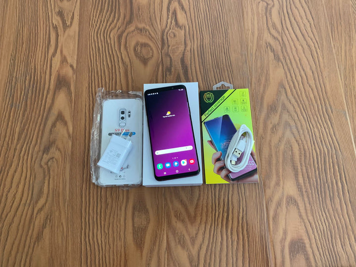 Samsung Galaxy S9 Plus 64GB Purple (Like New) Screen Burn *With Case, Screen Protector & Shipping*