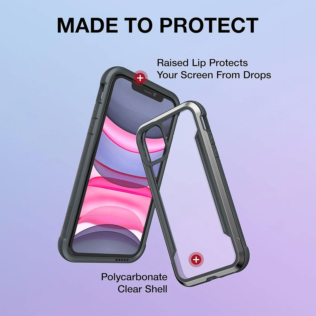 iPhone 11 Shockproof Protective Case - Grey