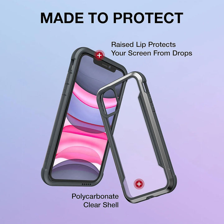 iPhone 11 Shockproof Protective Case - Grey