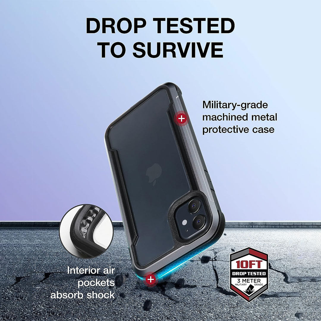 iPhone 11 Shockproof Protective Case - Grey