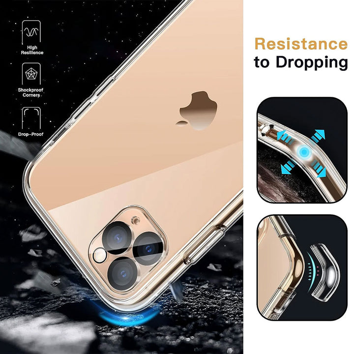 2 in 1 Combo - Case, Screen Protector for iPhone 11 Pro