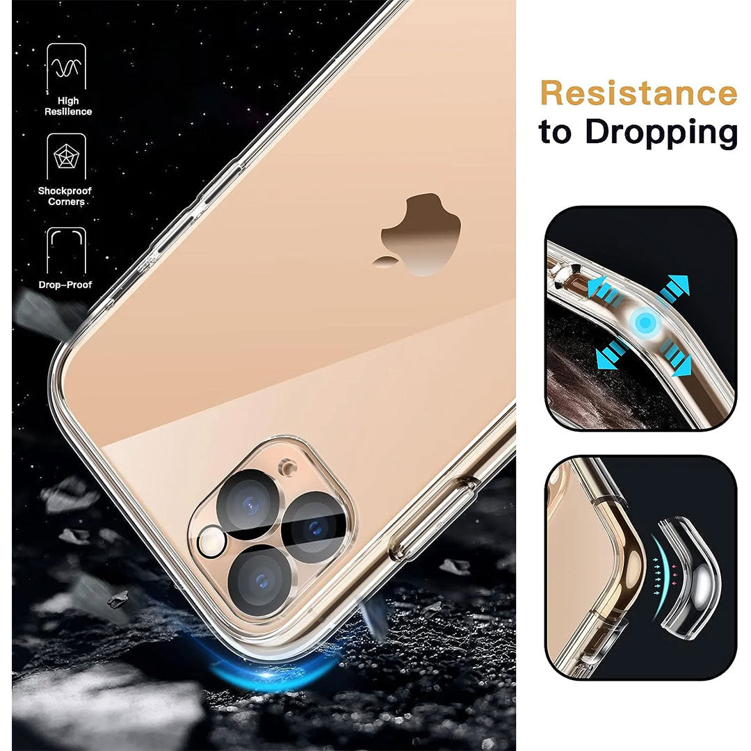 2 in 1 Combo - Case, Screen Protector for iPhone 11 Pro Max