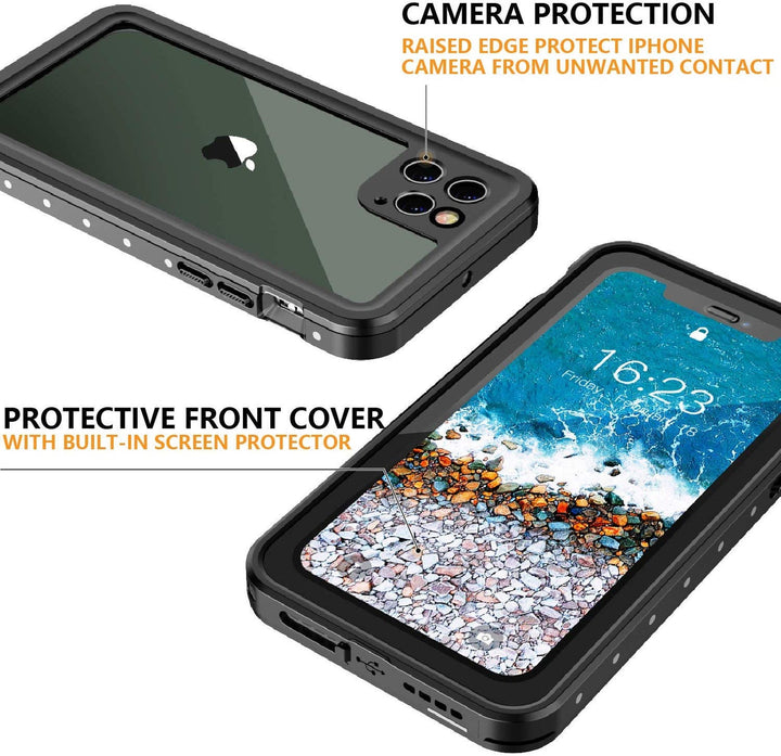 Waterproof Shockproof Dustproof Snowproof Case for iPhone 11 Pro Max