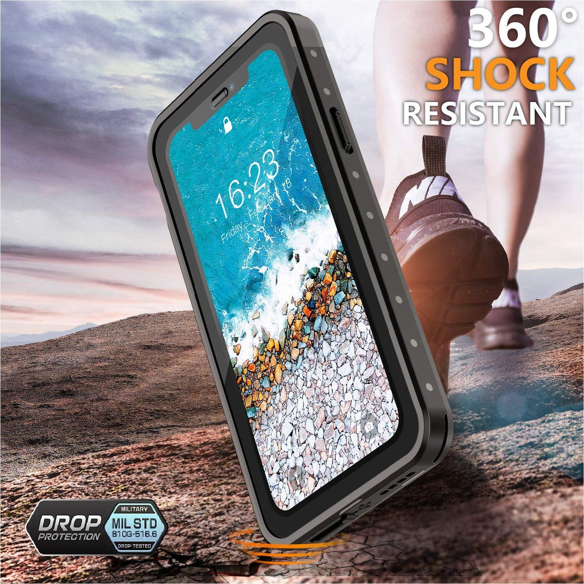 Waterproof Shockproof Dustproof Snowproof Case for iPhone 11 Pro Max