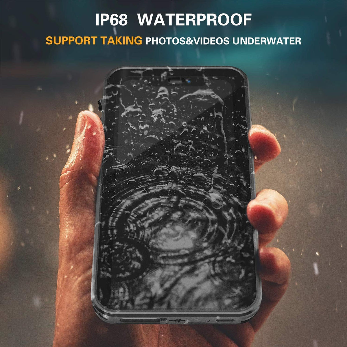 Waterproof Shockproof Dustproof Snowproof Case for iPhone 11 Pro Max