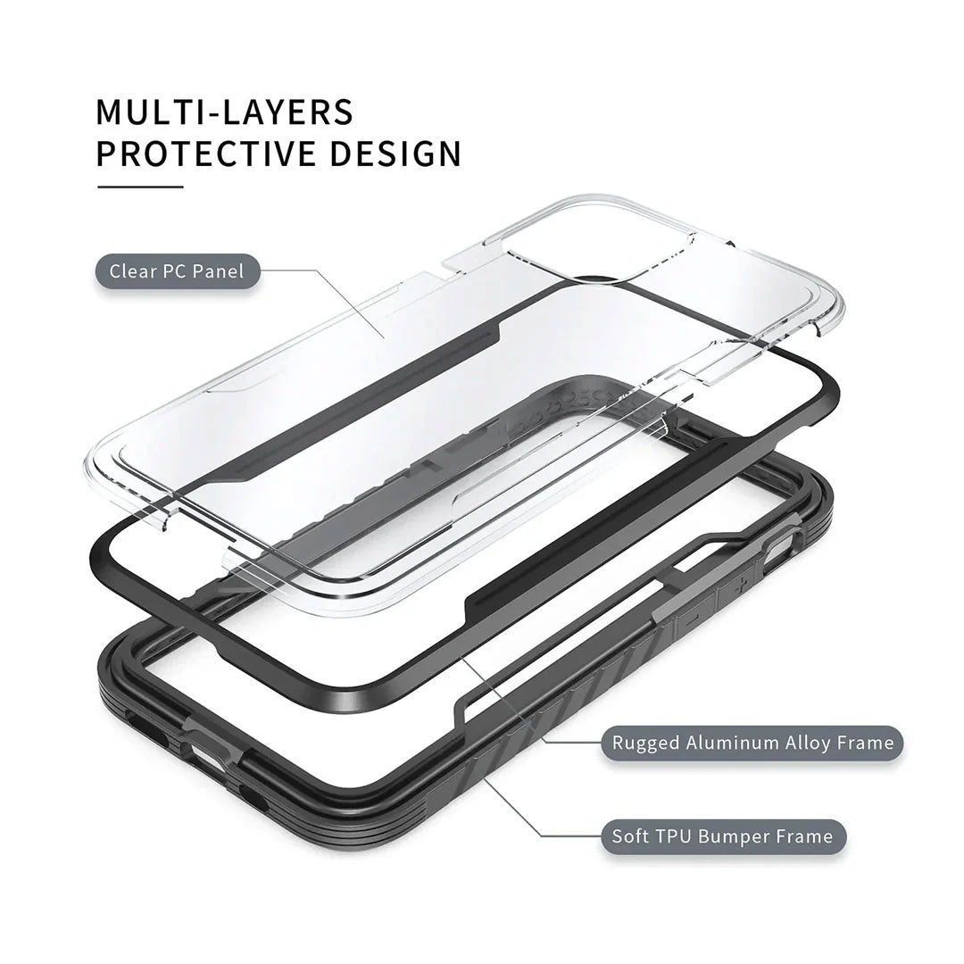 Armor Military Grade Series for iPhone 12 / 12 Pro 6.1 (Gray) 