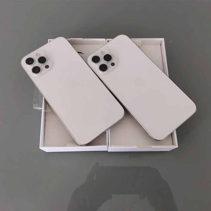Apple iPhone 12 Pro Max 128GB White 5G New Battery, Case, Screen Protector