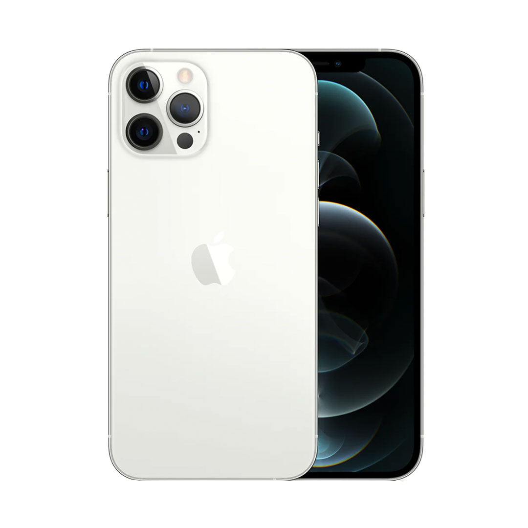 Apple iPhone 12 Pro Max 128GB White 5G New Battery, Case, Screen Protector
