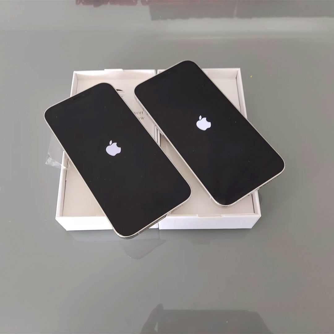 Apple iPhone 12 Pro Max 128GB White 5G New Battery, Case, Screen Protector