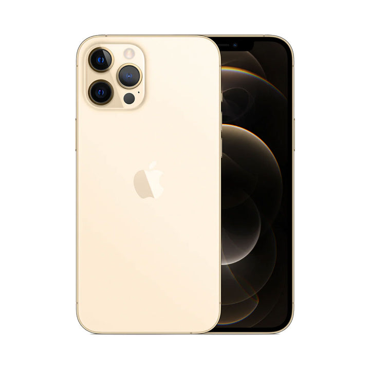 Apple iPhone 12 Pro 128GB Gold - 100% New Battery, Case, Screen Protector