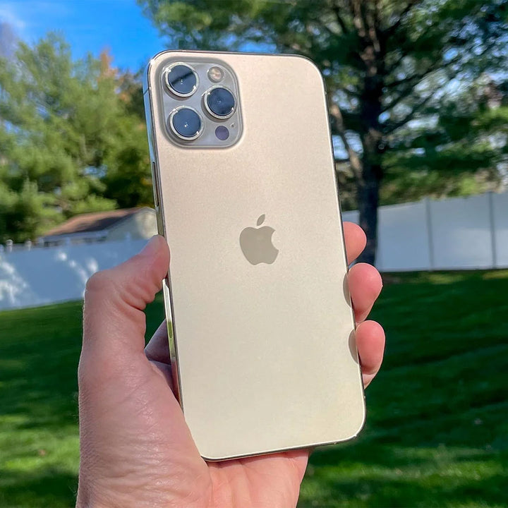 Apple iPhone 12 Pro 128GB Gold - 100% New Battery, Case, Screen Protector