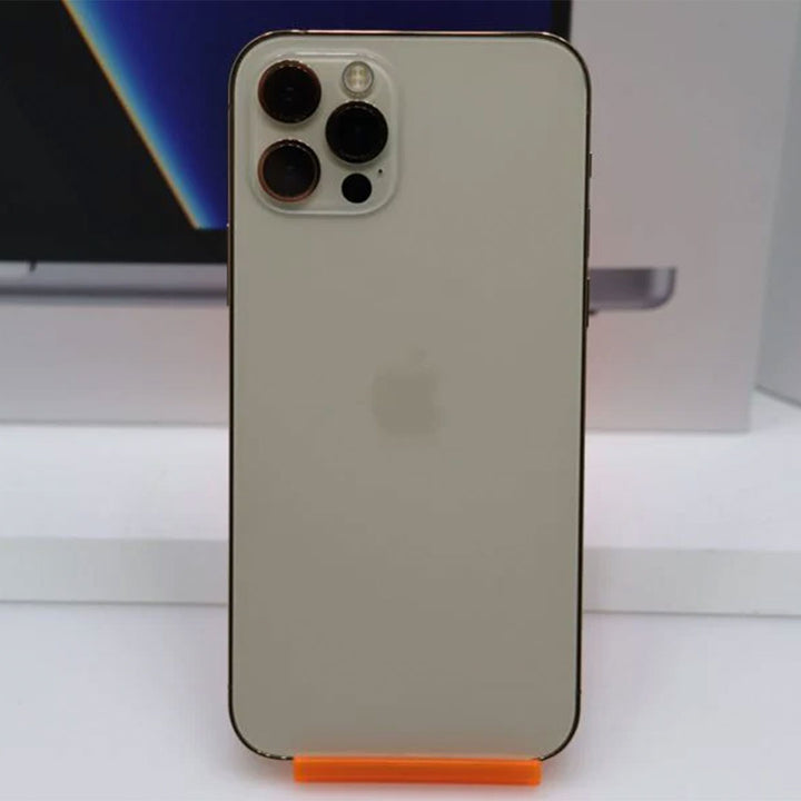 Apple iPhone 12 Pro 128GB Gold - 100% New Battery, Case, Screen Protector