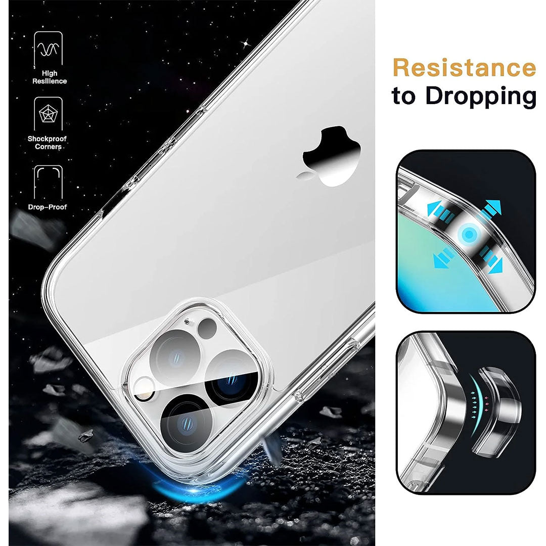3 in 1 Combo - Case, Screen Protector & Camera Lens Protector for iPhone 12 Pro
