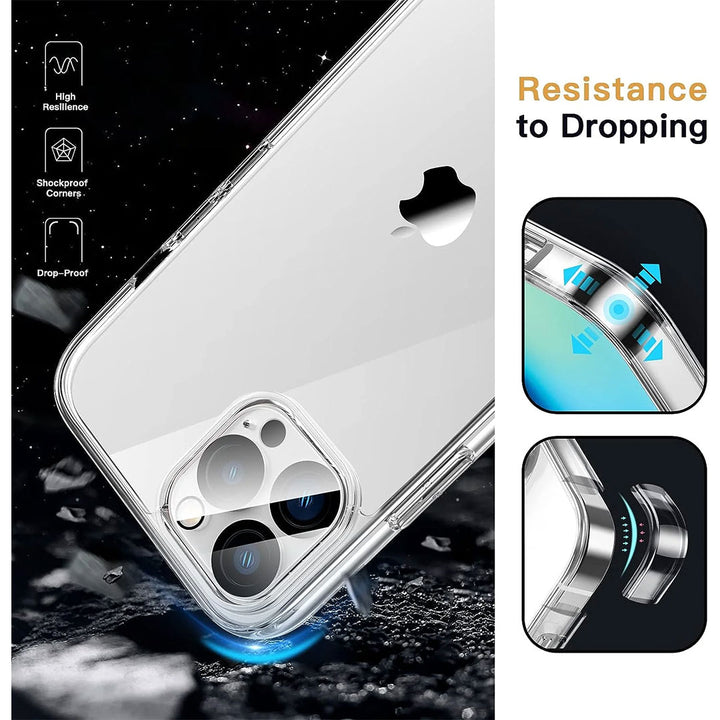 3 in 1 Combo - Case, Screen Protector & Camera Lens Protector for iPhone 12 Pro