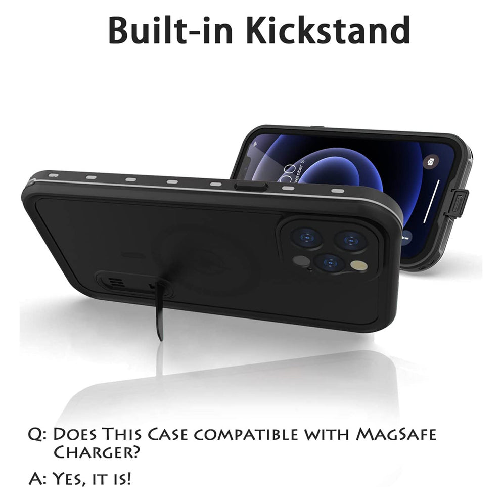 Waterproof Shockproof Dustproof Snowproof Case for iPhone 12 Pro