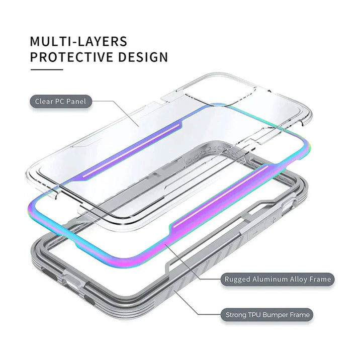 Armor Military Grade Series for iPhone 12 / 12 Pro 6.1 (Rainbow)