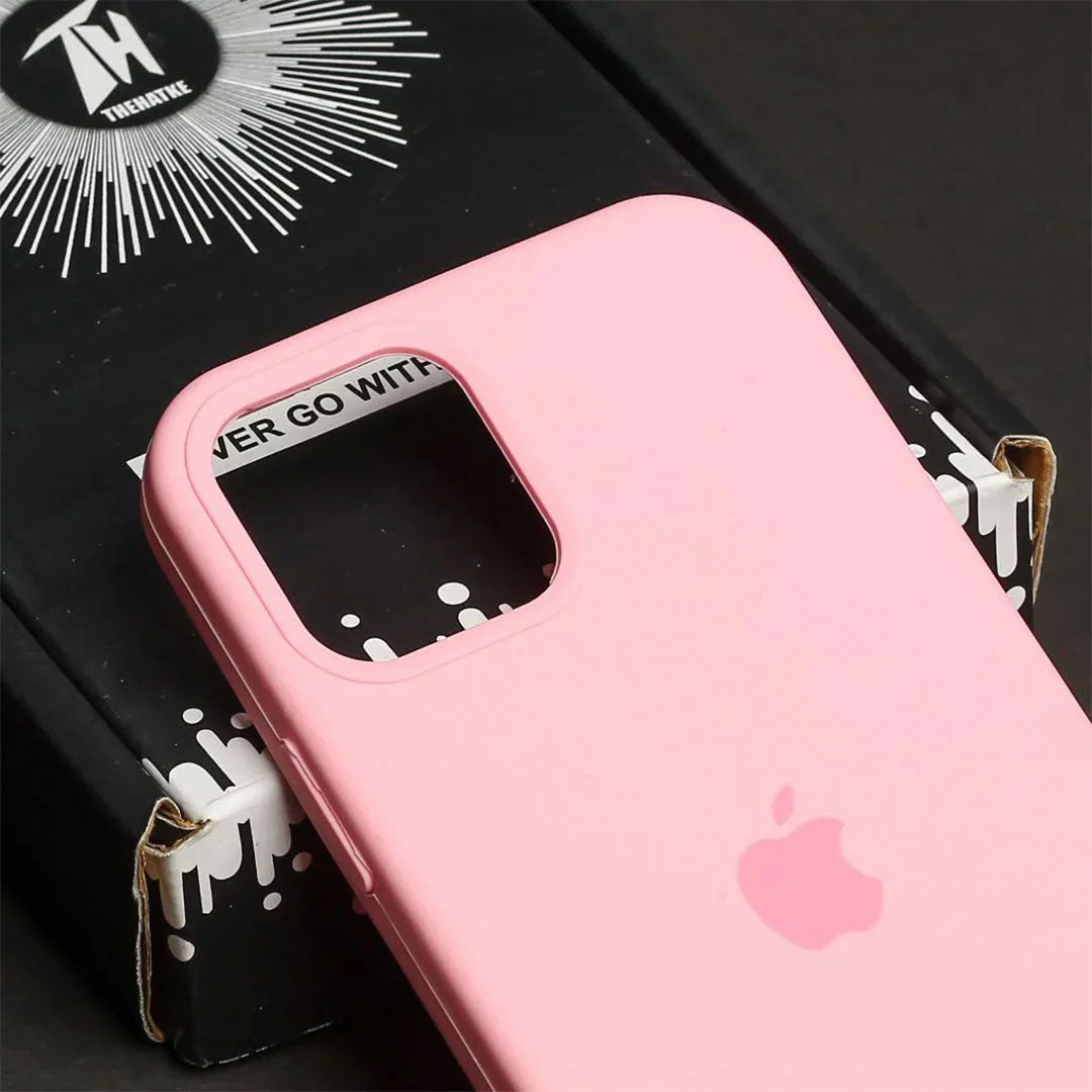 Apple iPhone 12 Silicone Case - Pink