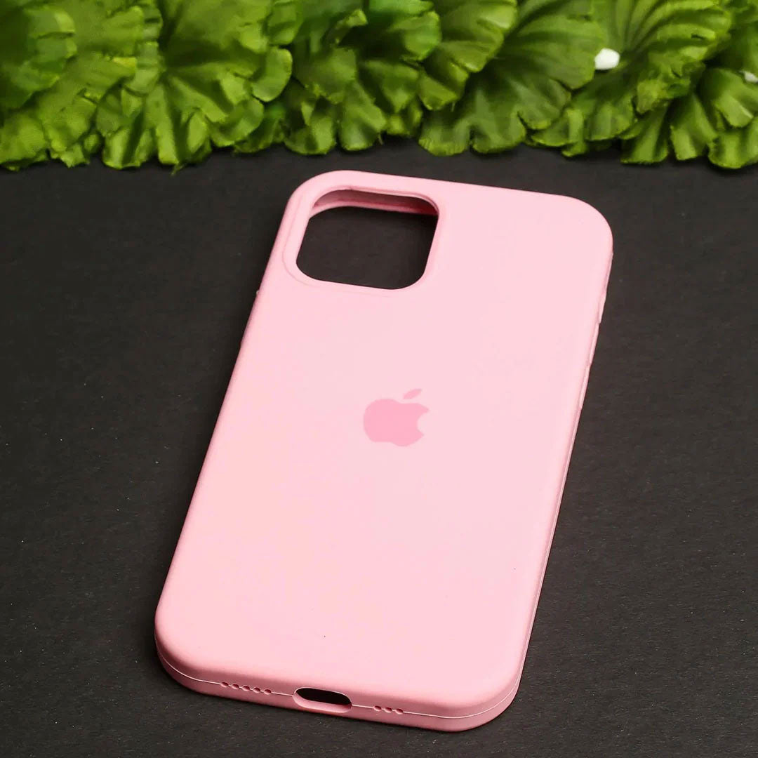 Apple iPhone 12 Silicone Case - Pink