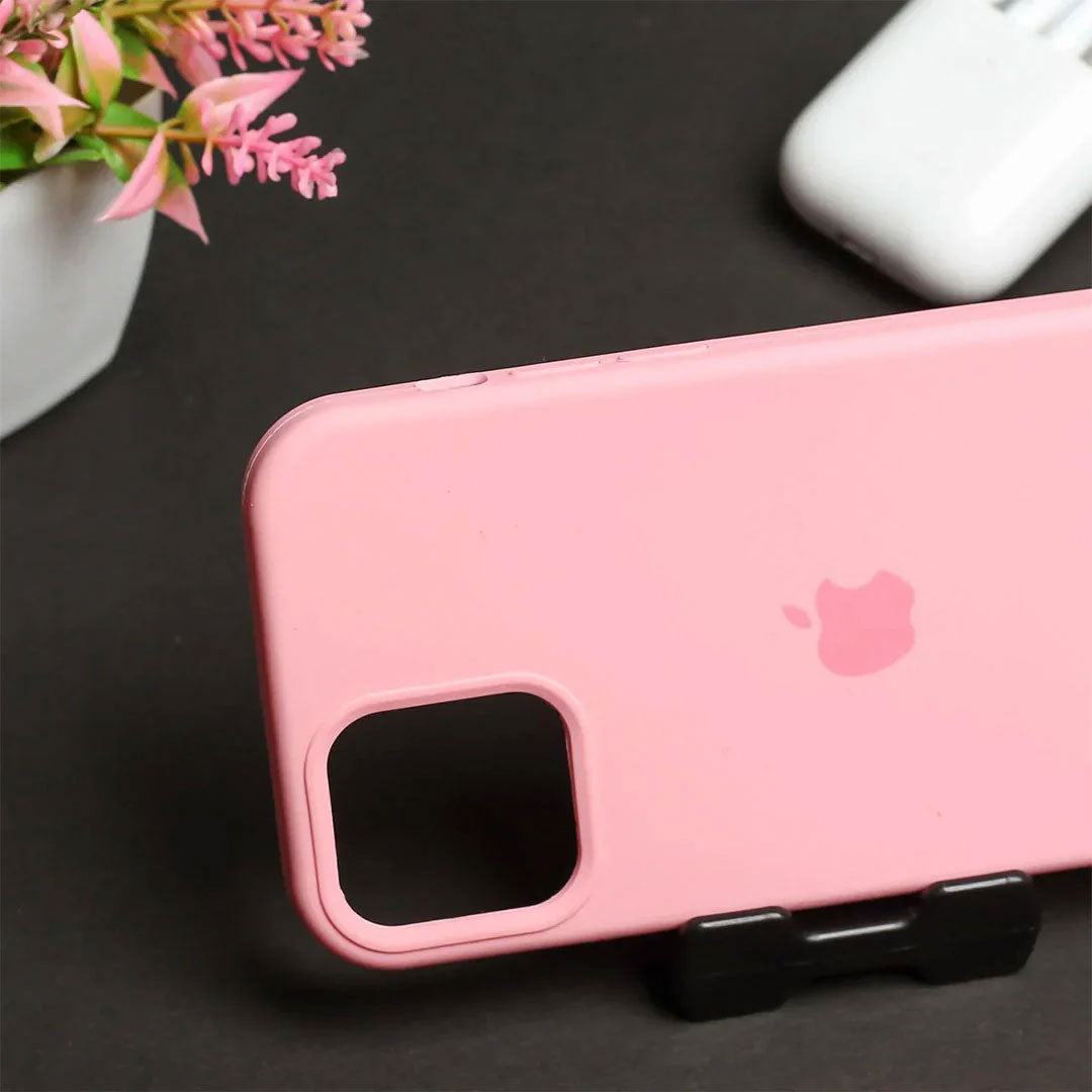 Apple iPhone 12 Silicone Case - Pink