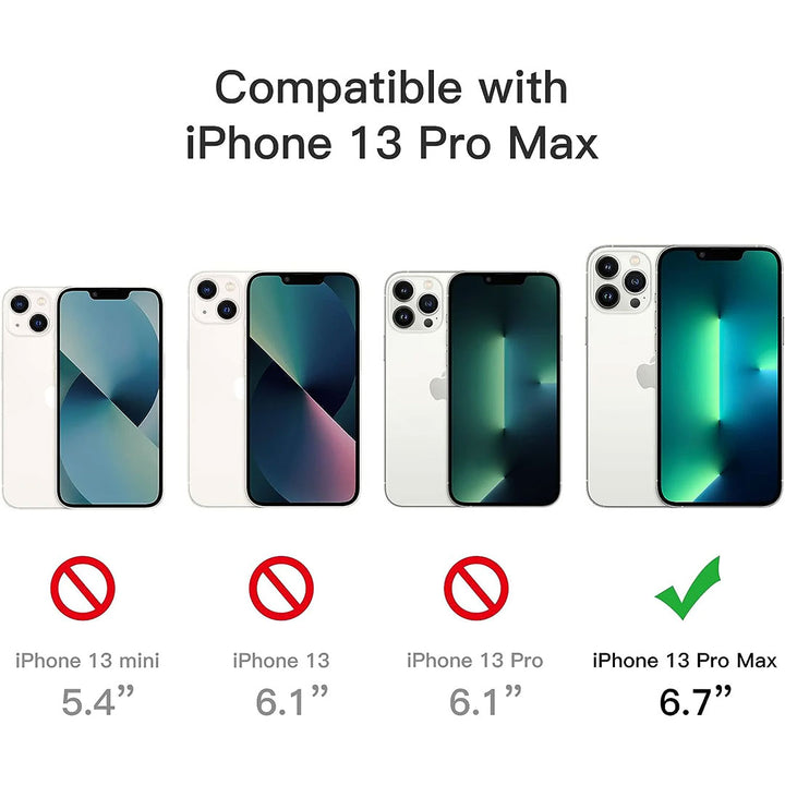 3 in 1 Combo - Case, Screen Protector & Camera Lens Protector for iPhone 13 Pro Max *Free Shipping*