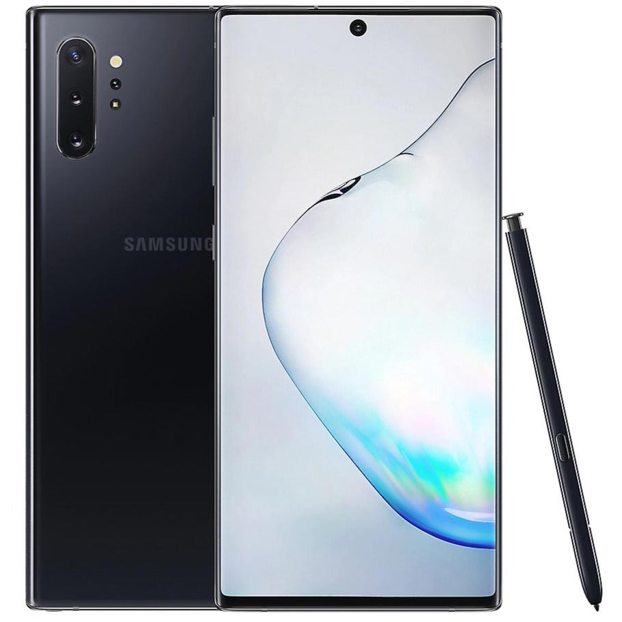 Samsung Galaxy Note 10 Plus 256GB 12GB Ram SM-N976F NZ Model Aura Black - New Case, Screen Protector (Exc) S-Pen Missing