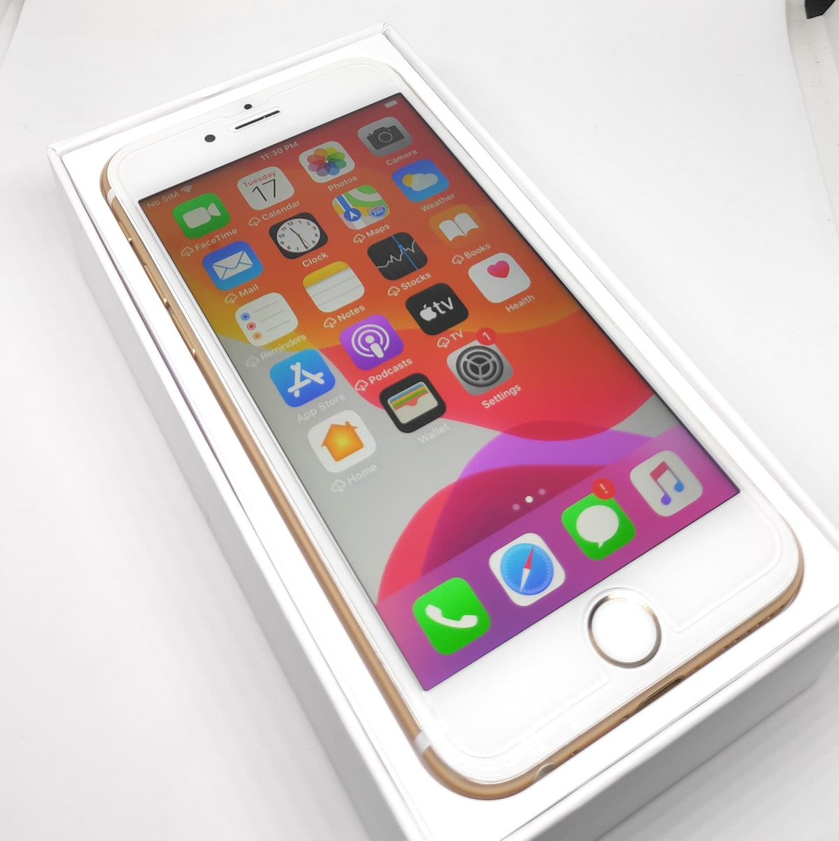 Apple iPhone 6S 16GB Gold - New Battery, Case, Screen Protector (As New) Touch ID NW