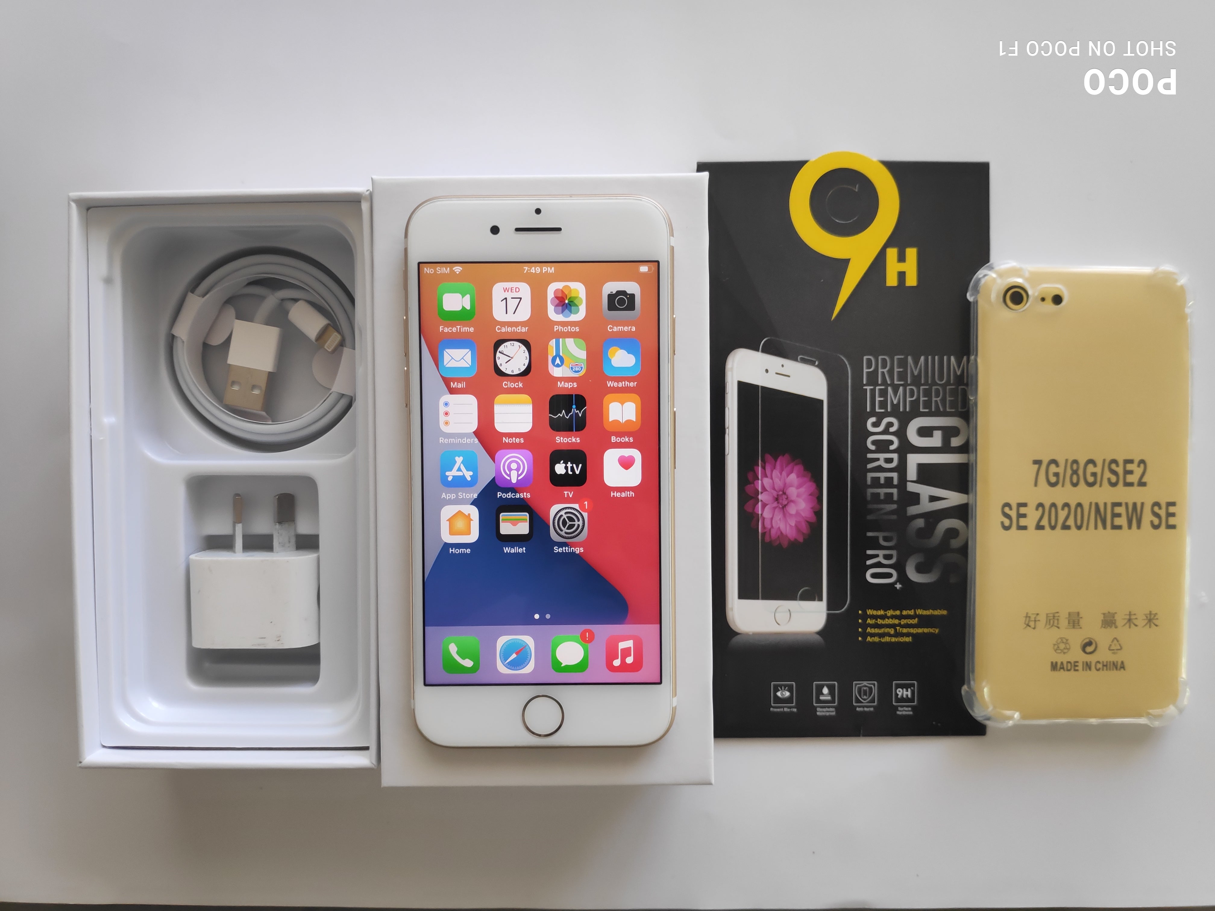 Apple iPhone 7 32GB Space Gold - New Battery, Case, Glass Screen Protector & Shipping (As New)