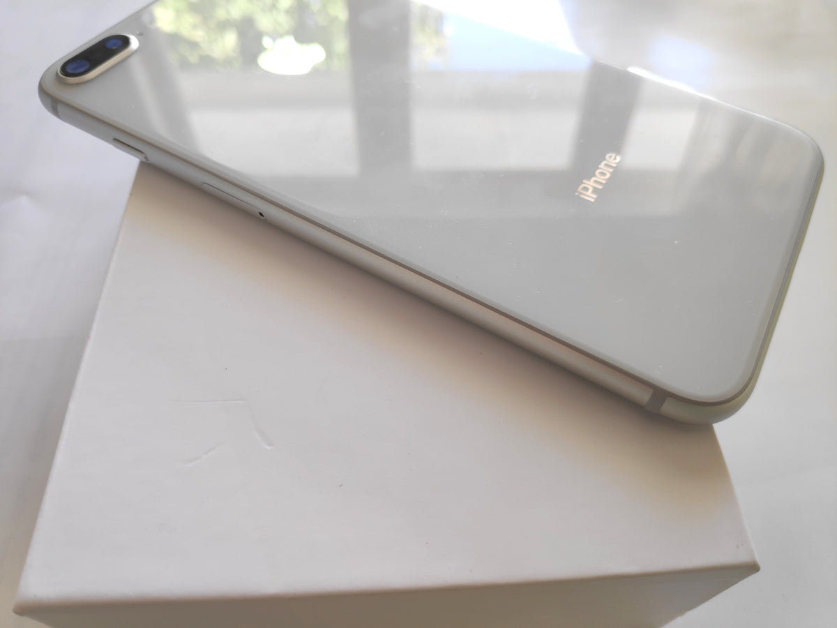 Apple iPhone 8 Plus 64GB White - Good Battery, Case, Screen Protector