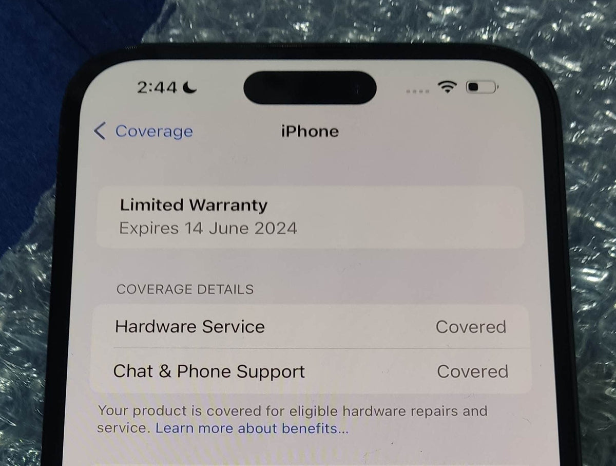 Apple iPhone 14 Pro Max 256GB 5G Space Gray in Apple Warranty (As New) With New Case, Screen Protector