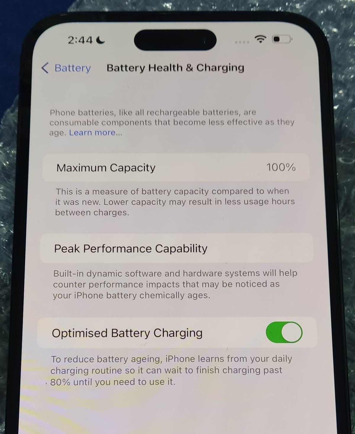 Apple iPhone 14 Pro Max 256GB 5G Space Gray in Apple Warranty (As New) With New Case, Screen Protector