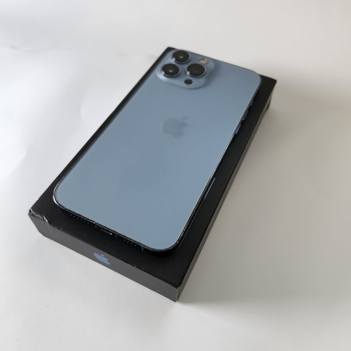 Apple iPhone 13 Pro Max 512GB Sierra Blue - New Case, Screen Protector (As New)