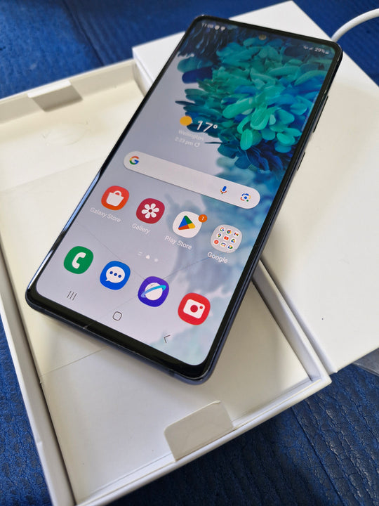 Samsung Galaxy S20 FE DUAL SIM 6GB+128GB (NZ Model) SM-G781G/DS Cloud Navy (Crack)