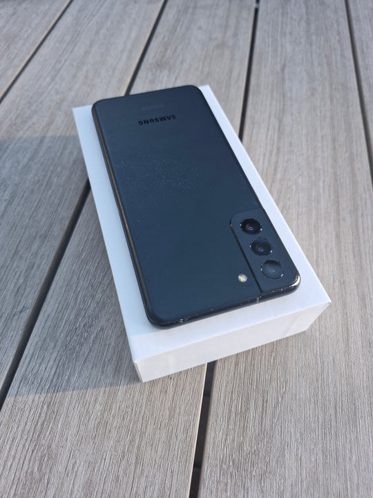 Samsung Galaxy S21 Plus 5G 128GB 8GB Black SM-G996U - New Case, Screen Protector (Fair)