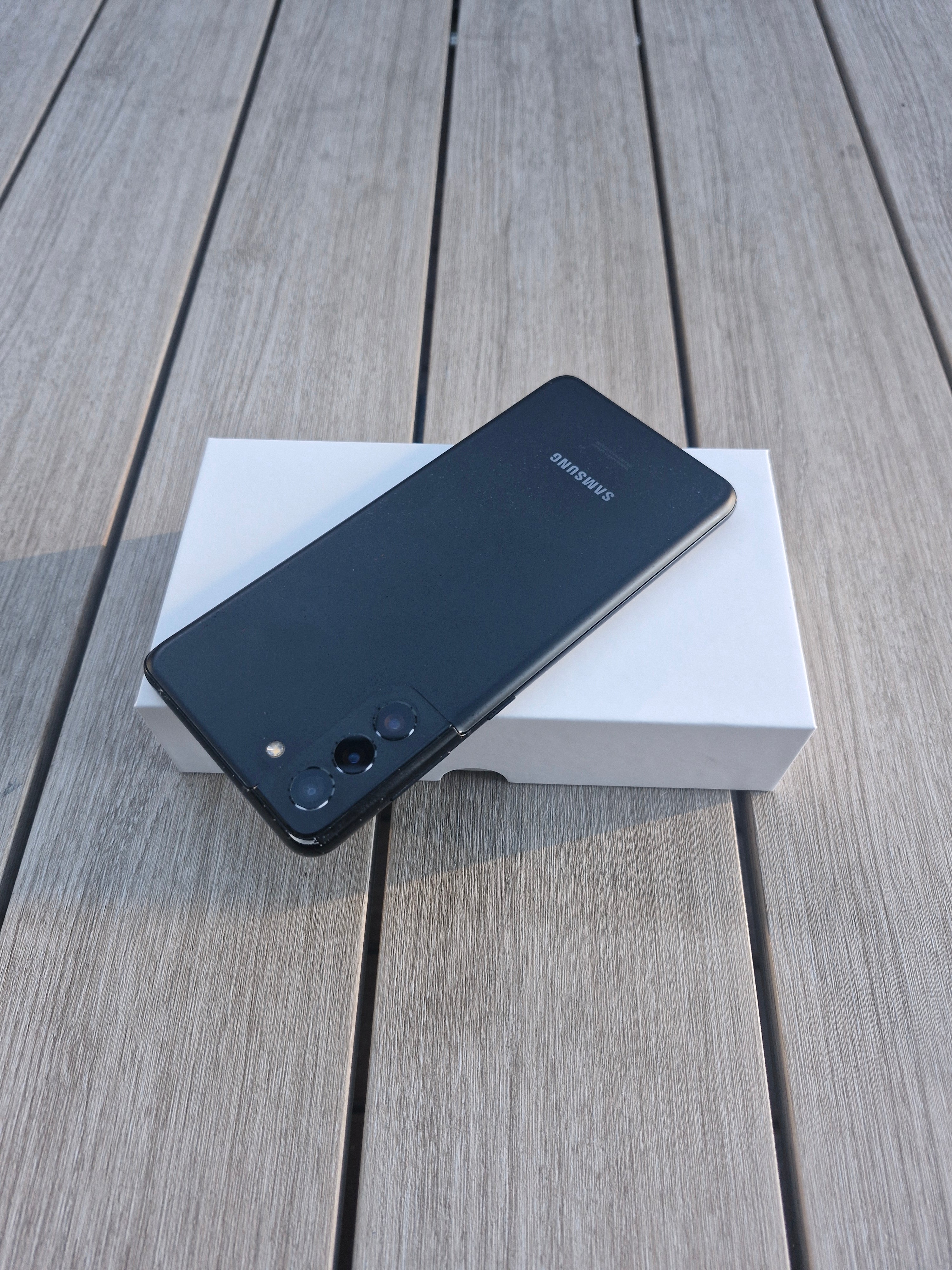 Samsung Galaxy S21 Plus 5G 128GB 8GB Black SM-G996U - New Case, Screen Protector (Fair)