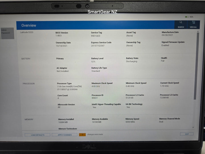 Dell Latitude 5320 13.3-inch Touch - Intel i7 11th Gen - 16GB RAM - 256GB SSD - Win11 Pro - Used (Fair Battery)