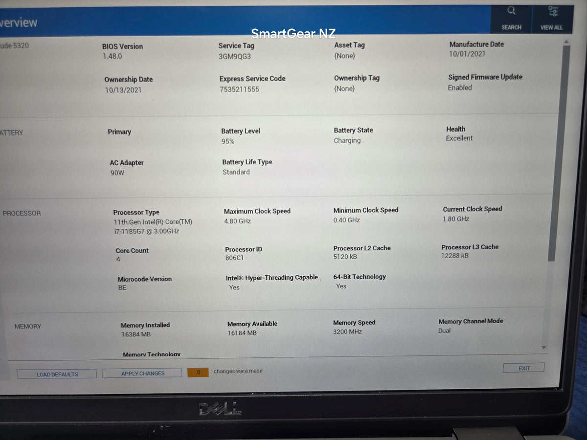 Dell Latitude 5320 13.3-inch Touch - Intel i7 11th Gen - 16GB RAM - 256GB SSD - Win11 Pro - Used (Excellent Battery)